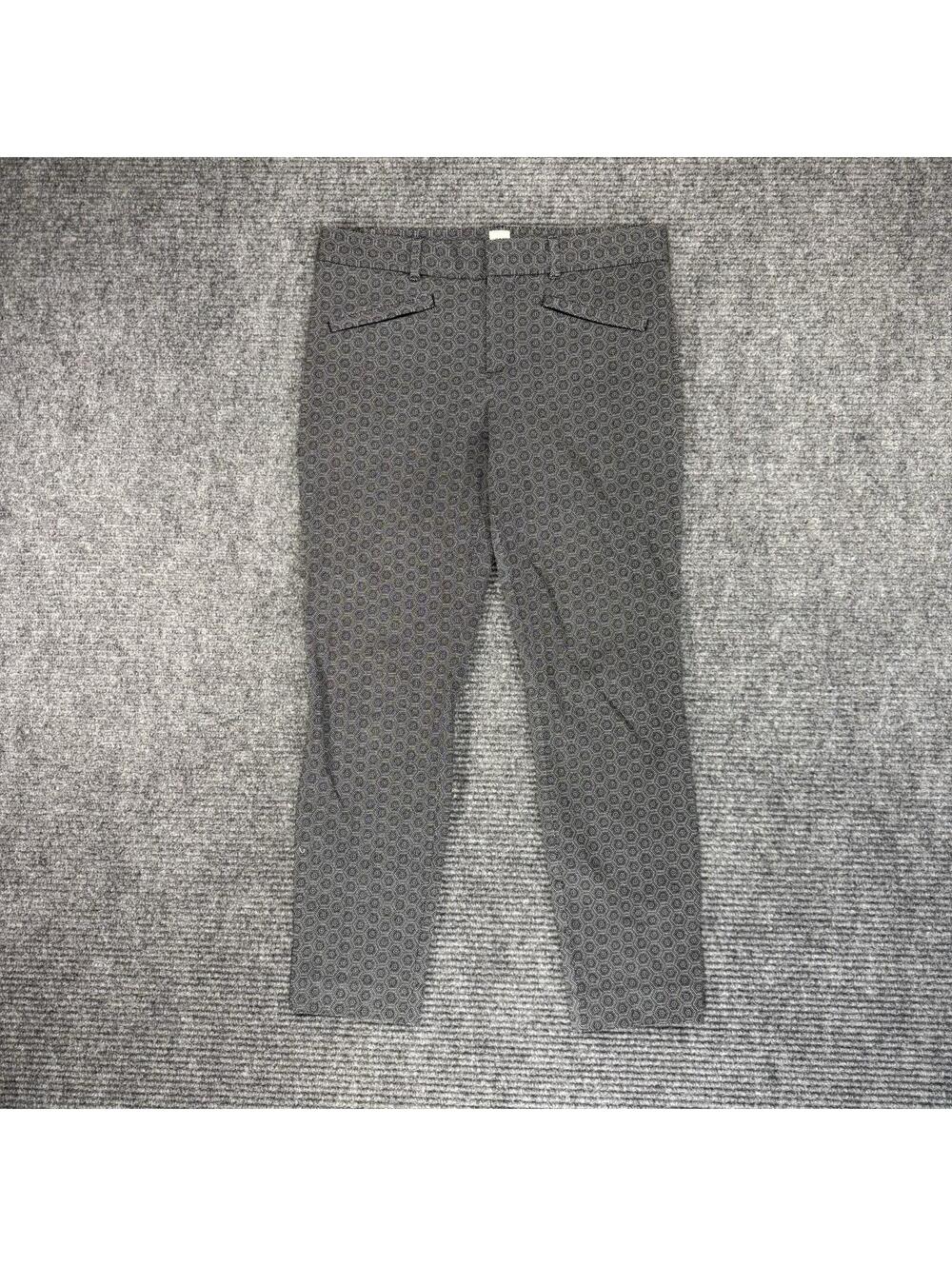 Gap Dress Pants Women’s Size 6R Skinny Ankle Gray Plaid Career Boss
